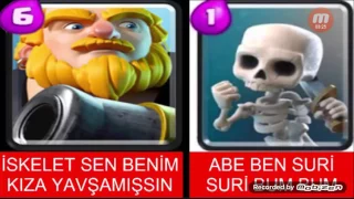 CLASH ROYAL KOMİK MONTAJ//CLASH ROYAL CAPS