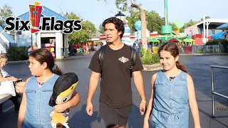 I TOOK MY FAMILY TO SIX FLAGS!!
