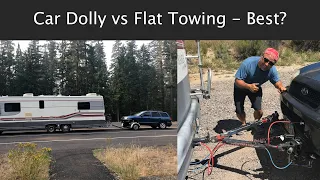 CAR DOLLY vs FLAT TOWING - RV LIFE: We share our experiences.