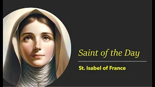 Saint of the Day: St. Isabel of France | February 26