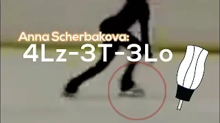 Anna Scherbakova - 4Lz+3T+3Lo (BV: 20.6) Анна Щербакова