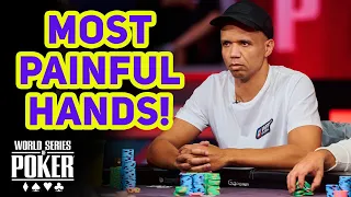 Most Painful Hands of World Series of Poker 2022 [COMPILATION]