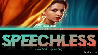 Speechless [Lyrics] | Naomi Scott | From Disney's Aladdin