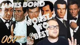 James Bond Franchise - Ranking: Worst to Best