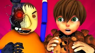 Балди vs FNAF 4: История Аниматроников (Five Nights At Freddy’s | Baldi Пять Ночей ФНАФ 3D Анимация)