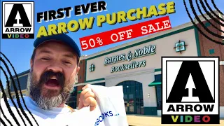 ARROW VIDEO SALE at BARNES & NOBLE | first purchase ever | 50% off sale | Blu-ray & 4K HUNTING