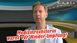 Warnung vor Kinder-Impfung Corona. Fachanwältin für Medizinrecht Beate Bahner