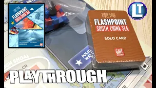 FLASHPOINT:  SOUTH CHINA SEA 2 Player Board Game PLAYTHROUGH / 2P Gameplay