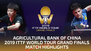 Lin Gaoyuan vs Dimitrij Ovtcharov | 2019 ITTF World Tour Grand Finals Highlights (R16)