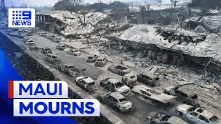 Hawaii fires labelled one of the ‘largest natural disasters’ in state’s history | 9 News Australia