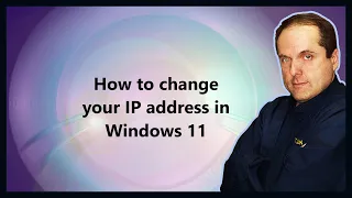 How to change your IP address in Windows 11