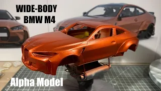 Part2 - BMW M4 G82 WIDE BODY KIT Alpha Model