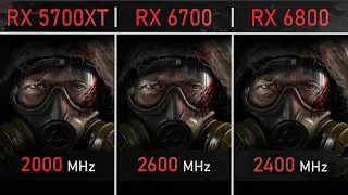 RX 5700XT vs RX 6700 vs RX 6800 | 1080P, 1440P & 4K Benchmarks