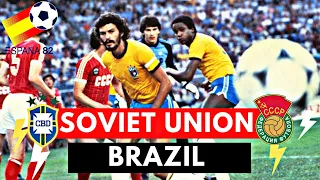 Brazil vs Soviet Union 2-1 All Goals & Highlights ( 1982 World Cup )