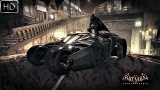 Batman Arkham Knight: Tumbler Free Roam Gameplay HD