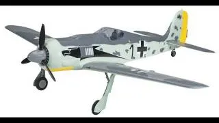 The Flyzone RTF Focke Wulf 190 RC Plane Review and Maiden Flight