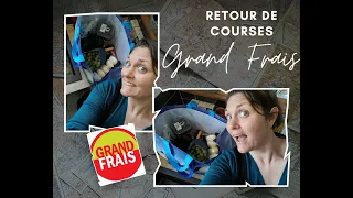 Retour de courses "Grand Frais"