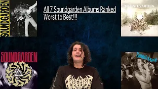 Soundgarden Albums Ranked! (Big Four of Grunge Ranking: Part 2!!)