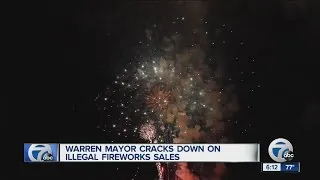 Warren Mayor Jim Fouts cracking down on fireworks