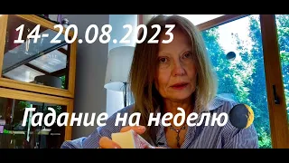 ГАДАНИЕ на НЕДЕЛЮ/14-20.08.2023/ПРОРОЧЕСТВО О СУДЬБЕ НА 7 ДНЕЙ/Tarot для Каждого знака зодиака