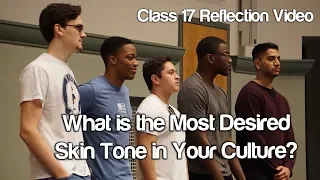 "What is the Most Desired Skin Tone in Your Culture?" #Soc119