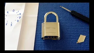 (Picking 113) Tesa Assa Abloy combination padlock decoded