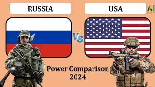 Russia Vs USA Military Power Comparison 2024 @AmirFaisalOfficial