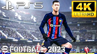 eFootball 2023 | Barcelona vs Bayer Múnich | PS5 Gameplay 4K 60FPS HDR