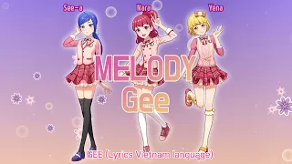 Melody(SMROOKIES) - Gee (Lyrics Vietnam language)
