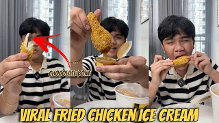 VIRAL FRIEND CHICKEN ICE CREAM IN TIKTOK|Alexis Vines