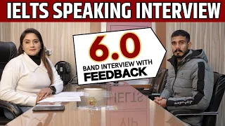 IELTS Speaking Interview 6.0 Band with Feedback | Sapna Dhamija