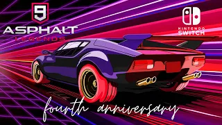 Asphalt 9 (Switch) 4th anniversary - The Score - "Legend"