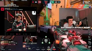 SEN Tarik reacts to SEN ZEKKEN's INSANE PERFORMANCE..