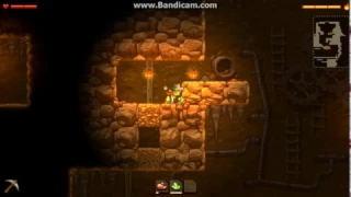 Steamworld Dig - Wall jumping