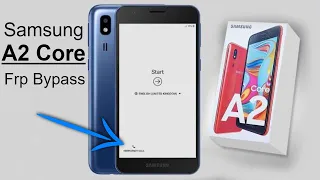 Samsung A2 Core Bypass Google Ac Lock/Reset FRP Without Pc/Without Apps New Method 2021