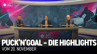 Puck'n'Goal – die Highlights l 20. November