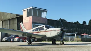 Trying out the updated JustFlight PA-28 Piper Arrow III in Microsoft Flight Simulator