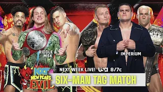 MSK & Riddle vs Imperium (6-Man Tag Team - Full Match Part 2/2)