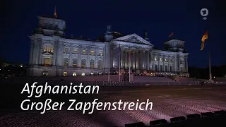 Wachbataillon - 13.10.2021 - Großer Zapfenstreich in Berlin zum Ende des Afghanistan-Einsatzes