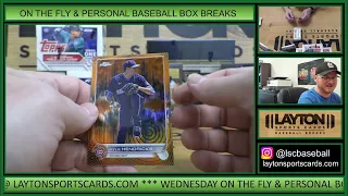 1 BOX 2022 TOPPS CHROME SONIC MLB LITE BREAK FOR LOGAN W