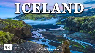 Iceland 4k Cinematic  - Spectacular Views of the Land of Fire and Ice with Epic Music