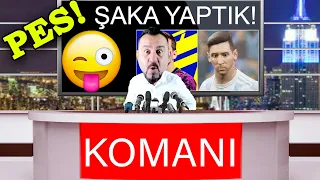 GİZLİ PES TOPLANTISI! HEPİNİZİ KANDIRDIK! ŞAKA YAPTIK! PES 22 TÜRKÇE SPİKER GELECEK! *parodi*