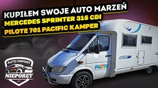 KUPIŁEM KAMPERA ‼️ Spełniłem swoje MARZENIE ‼️ PILOTE 701 PACIFIC