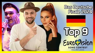 Das Deutsche Finale 2024: My Top 9 [w/ Ratings] | Eurovision Song Contest 2024