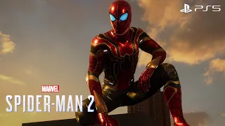 Marvel's Spider-Man 2 Bad Guys On My Block Iron Spider Gameplay
