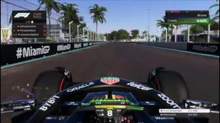 F1 23 Miami Hotlap 44th in the World