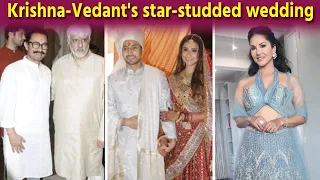 Celebs grace Krishna Bhatt Vedant Sardas wedding