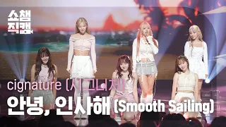 [쇼챔직캠 4K] cignature - Smooth Sailing (시그니처 - 안녕, 인사해) | Show Champion | EP.491 | 230913