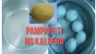 PAMPAPUTI NG KALDERO