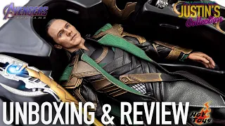 Hot Toys Loki Avengers Endgame Unboxing & Review